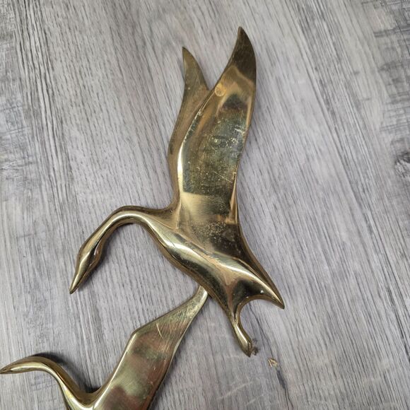 Vintage wall mural "Swans." American sculptor, Bidjan - Picture 7 of 11